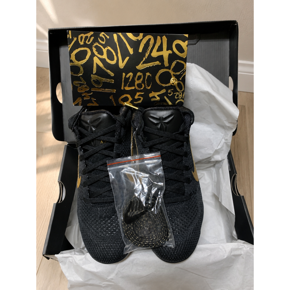 Nike Kobe XI Elite Protro 黑金-細節圖10