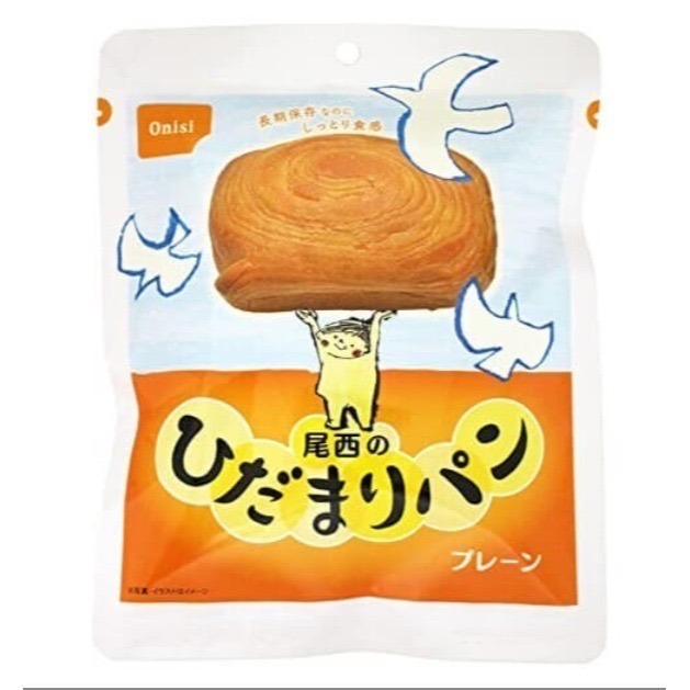 現貨充足 當日出貨🇯🇵日本🇯🇵 onisi 尾西食品 麵包 防災麵包 戰備糧食 緊急糧食-規格圖4