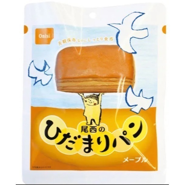 現貨充足 當日出貨🇯🇵日本🇯🇵 onisi 尾西食品 麵包 防災麵包 戰備糧食 緊急糧食-規格圖4