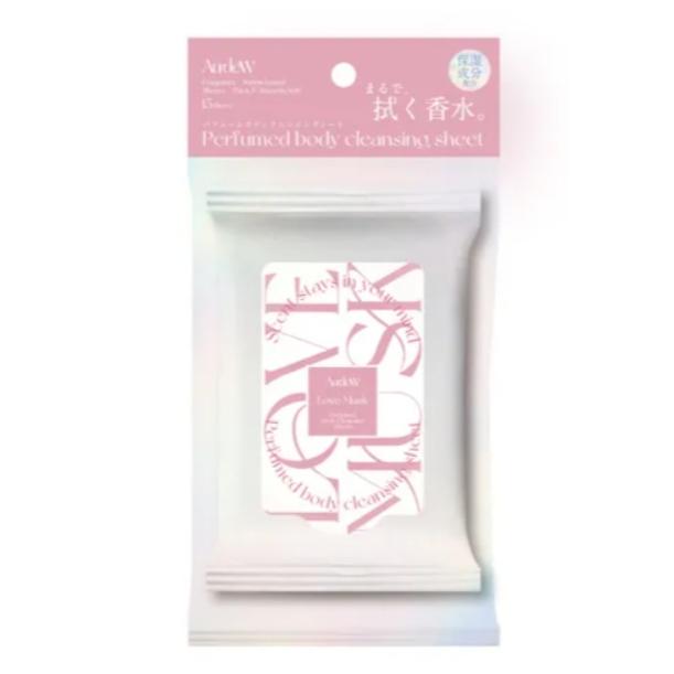 日本正品 代購 日本製造 AurdeW 香水紙巾 擦的香水 濕紙巾 白麝香 清爽 體香 夏天不怕臭臭-細節圖4