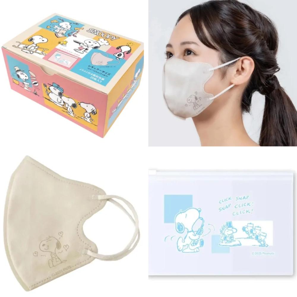 日本代購 寶可夢 史努比 可愛大人用口罩 非醫療用品 pokemon pikachu 3D口罩 吉伊卡哇 米飛兔 空運-細節圖9