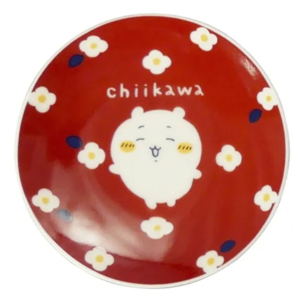 現貨🐰🐰日本正品 吉伊卡哇 花田系列 點心盤 兔兔 小可愛 小八貓 chiikawa 烏薩奇 正版-規格圖4