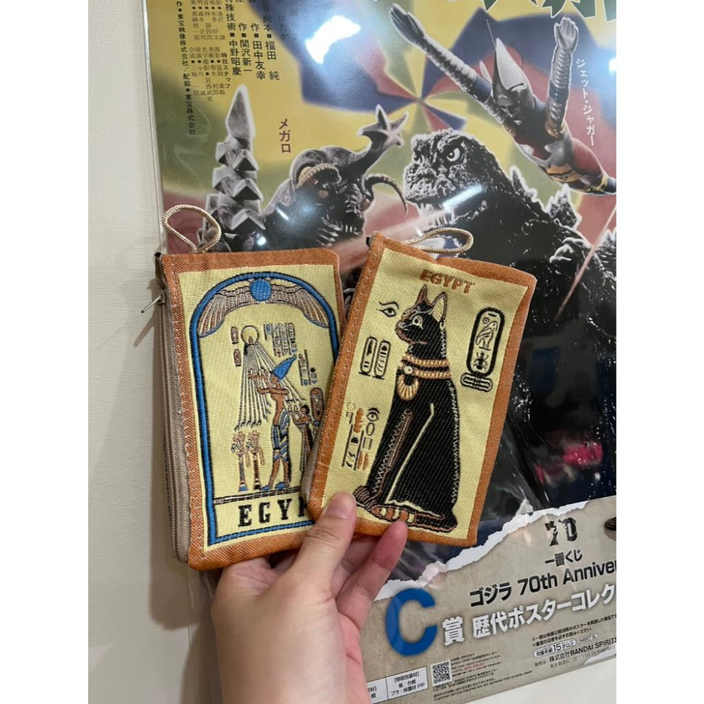 台灣現貨🇪🇬埃及帶回 伴手禮 每款僅一件 埃及零錢包 荷魯斯之眼 Isis女神 伊西絲 零錢包-細節圖2