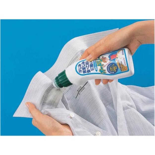 台灣現貨 日本製 襯衫衣領 袖口去漬 清潔劑 血漬 月經 去漬清潔 衣物柔軟精 日本正品 給我錢工作室 好用 居家必備-細節圖4