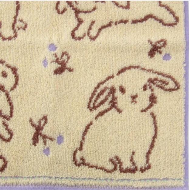 台灣現貨🐰兔奴看過來💥💥 日本正品 NATURA FABBRICA 兔子毛巾 浴巾 可愛浴巾 運動毛巾 洗臉毛巾-細節圖6