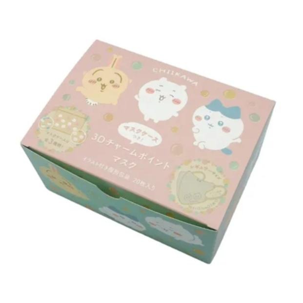 現貨🐰日本直送 代購 正版 Chiikawa 吉伊卡哇 口罩 非醫療用品 可愛口罩 大人用 ちいかわ 小八 兔兔 小可愛-細節圖2