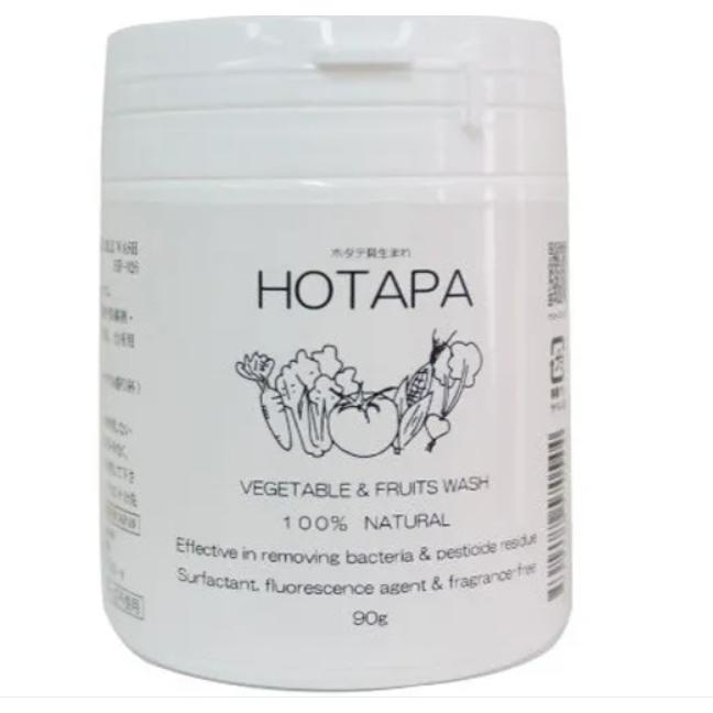 台灣現貨~快速出貨 日本代購 蔬果清潔粉 天然貝殼 炭燒粉 石灰粉 蔬果 農藥清潔 無毒 純淨 友善環境 HOTAPA-細節圖2