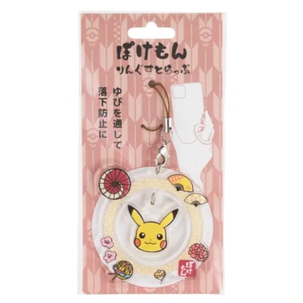 在台現貨💥日本正品💥 防手機滑落 防滑 吊飾 手機吊飾 皮卡丘 伊布 日本文化 日本設計 春季 任天堂 pikachu-細節圖2
