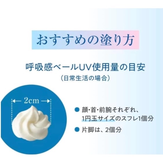 現貨 日本空運 花王 蜜妮 Biore UV Aqua Rich SPF50+ 70g 防曬乳 呼吸感 舒芙蕾防曬乳-細節圖4