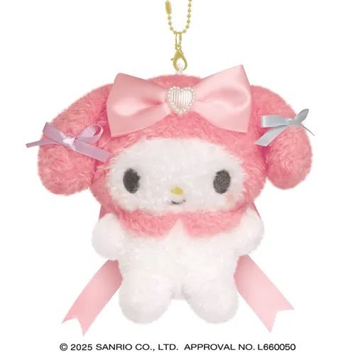 預購 三麗鷗 日本正品 軟綿綿緞帶🎀可愛小吊飾 下單後一到兩週到貨-規格圖5