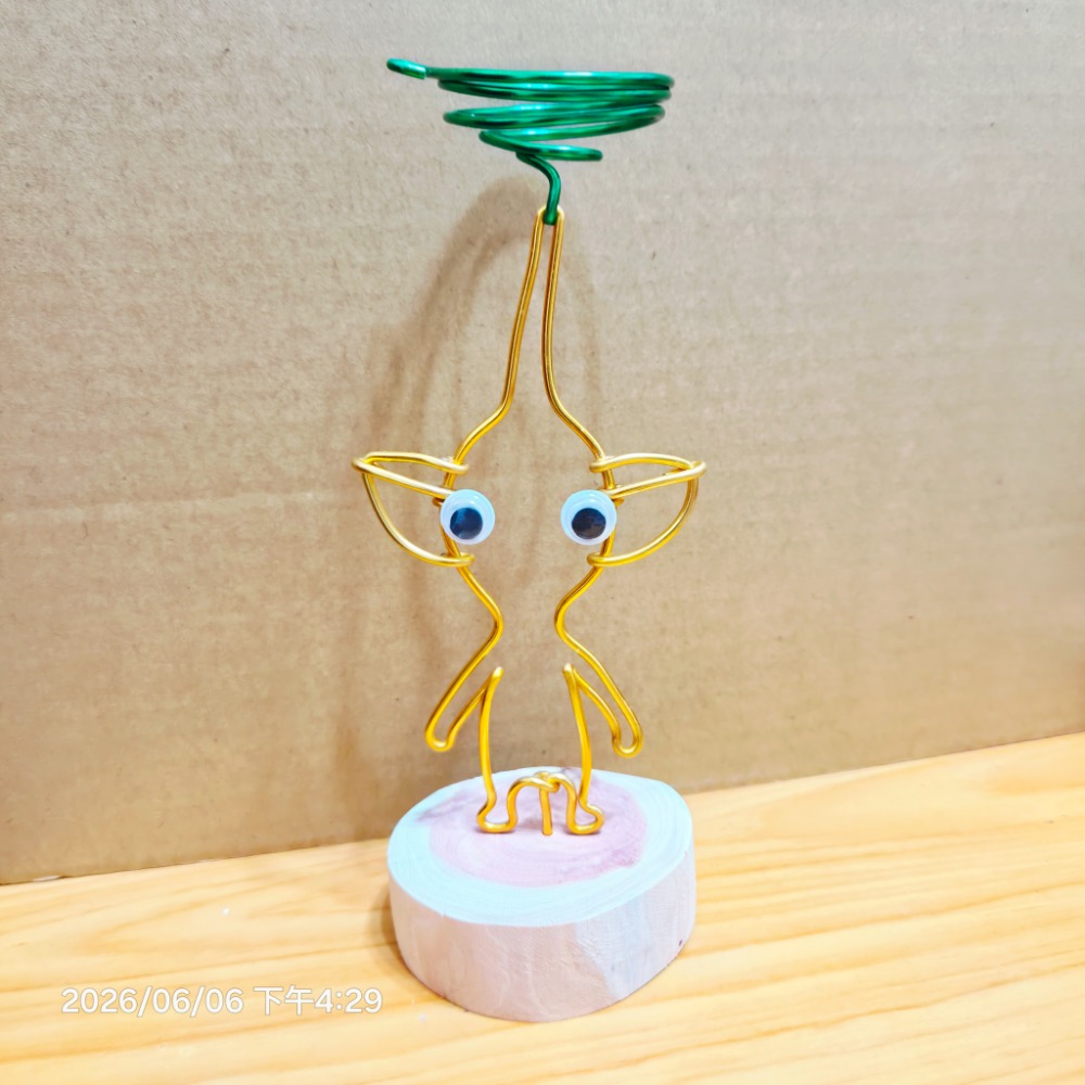 花架 皮克敏 空鳳架 Pikmin / 鋁線 / 皮克敏 / 空鳳架 / 空氣鳳梨 / 空鳳的家-規格圖2