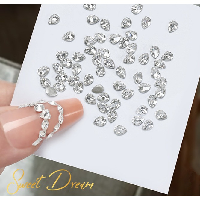 美甲極閃迷你鋯石鑽 迷你美甲鑽 平底鑽 圓鑽 方鑽 白鑽 小鑽 鋯石平底鑽 美甲迷你小鑽 菱形鑽 愛心鑽 美甲材料-細節圖4