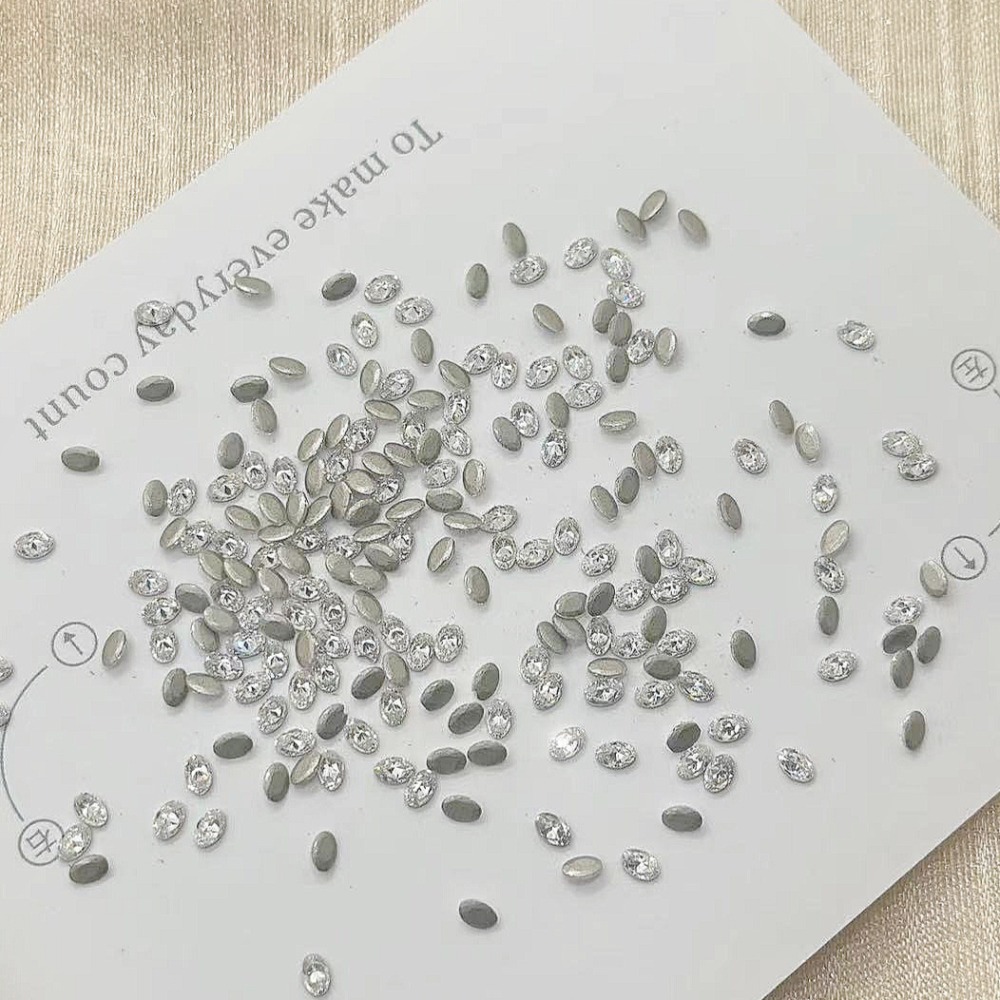 橢圓小款【2*3mm】50顆