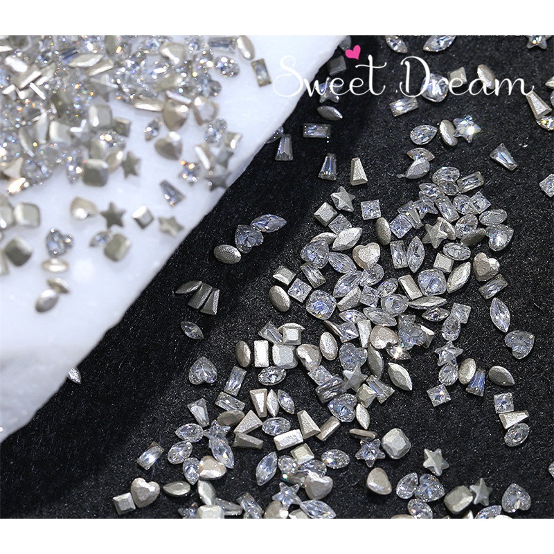 平底透明白【小款-隨機混合】50顆