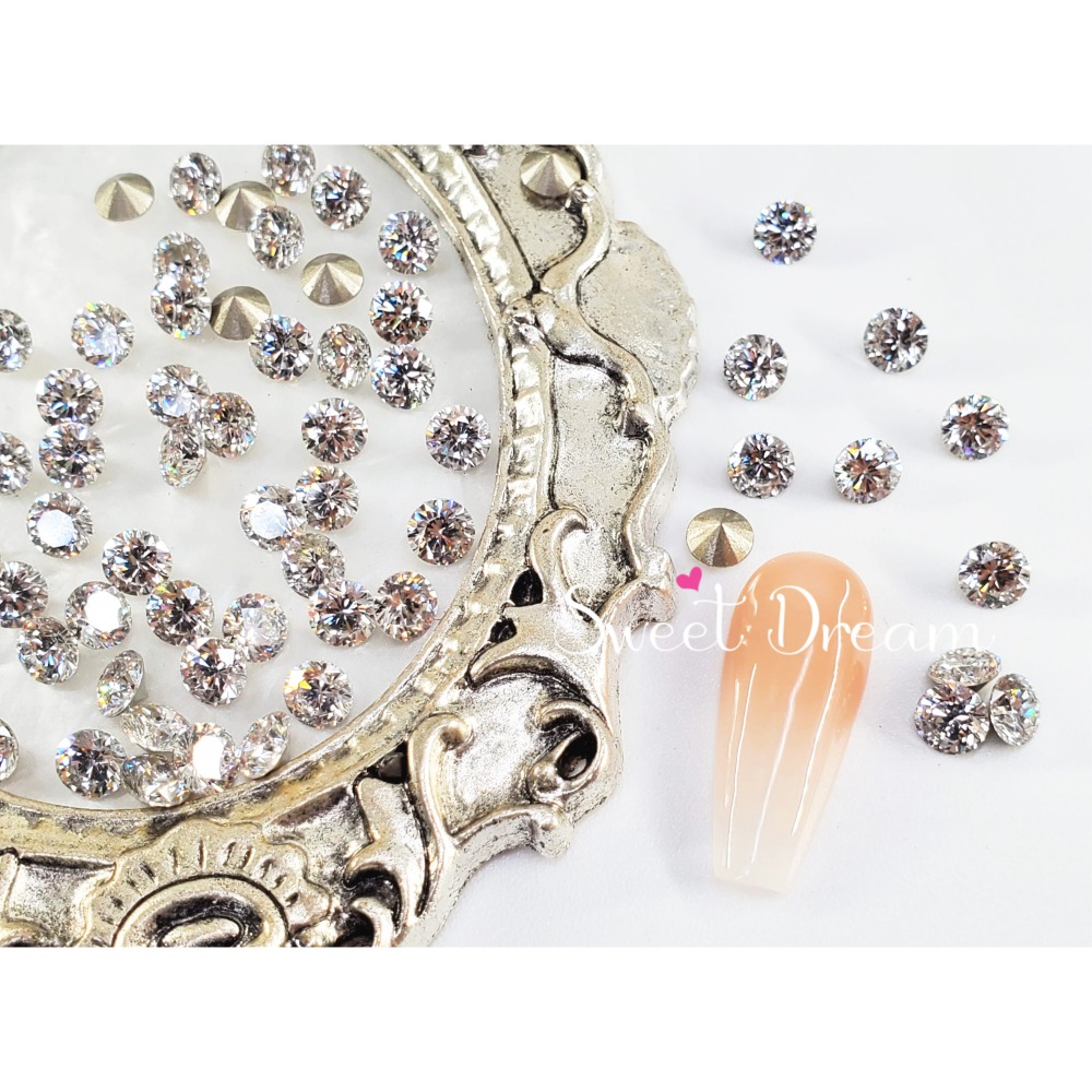 中大尺寸尖底鋯石鑽 美甲鋯石鑽 尖底鑽 美甲堆鑽 極閃鑽 高品質鑽 指甲鑽 貼鑽 大鑽 鋯石大鑽 水滴鑽-規格圖4