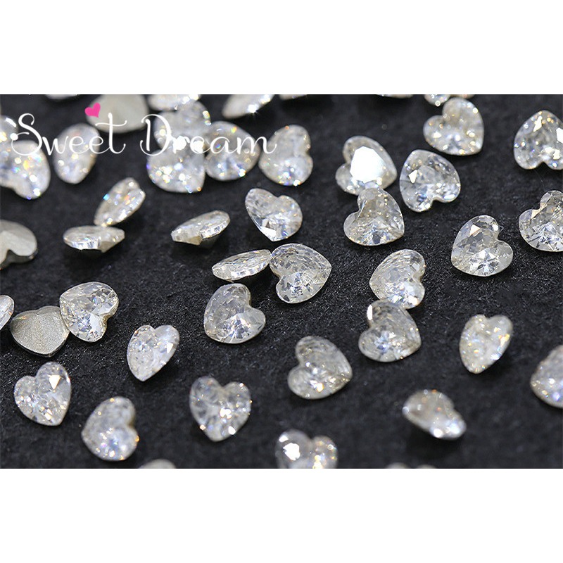 愛心【5mm】尖底20顆