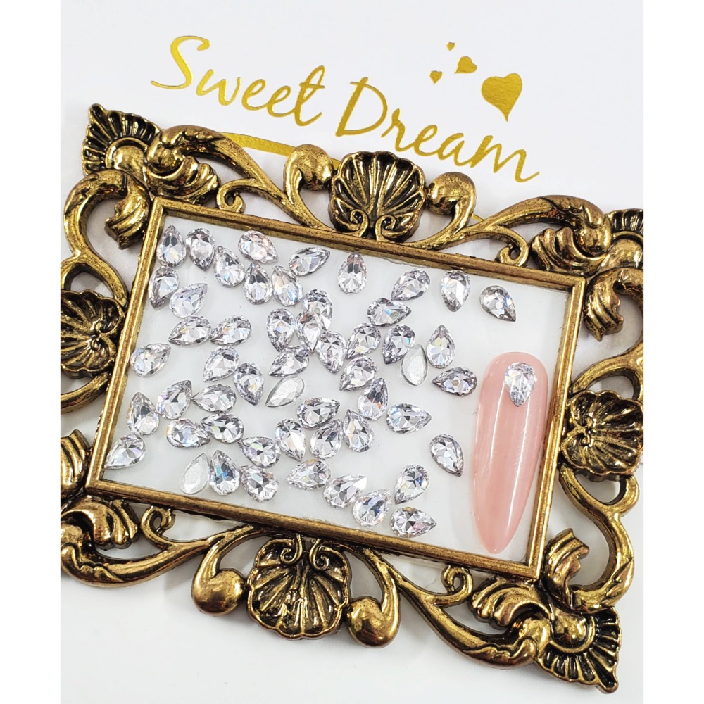 中大尺寸平底鋯石鑽 美甲鋯石 橢圓鑽 水滴鑽 美甲閃鑽 極閃鑽 平底鑽 平底美甲鑽 美甲鑽飾 鋯石閃鑽 鋯石平底-規格圖3