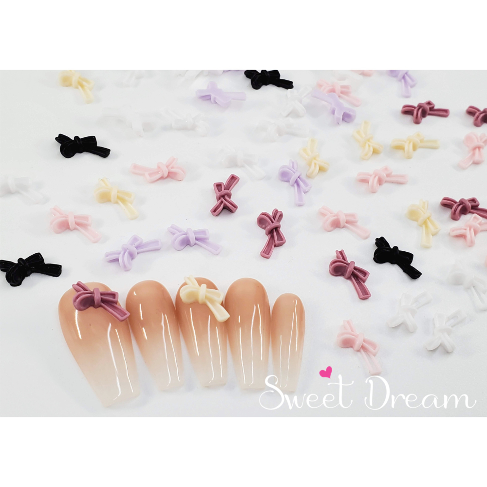 美甲小蝴蝶結飾品 美甲迷你蝴蝶結飾品 蝴蝶結美甲 樹脂蝴蝶結 領結飾品 美甲小飾品 美甲小蝴蝶結 指甲蝴蝶結 領結-細節圖3