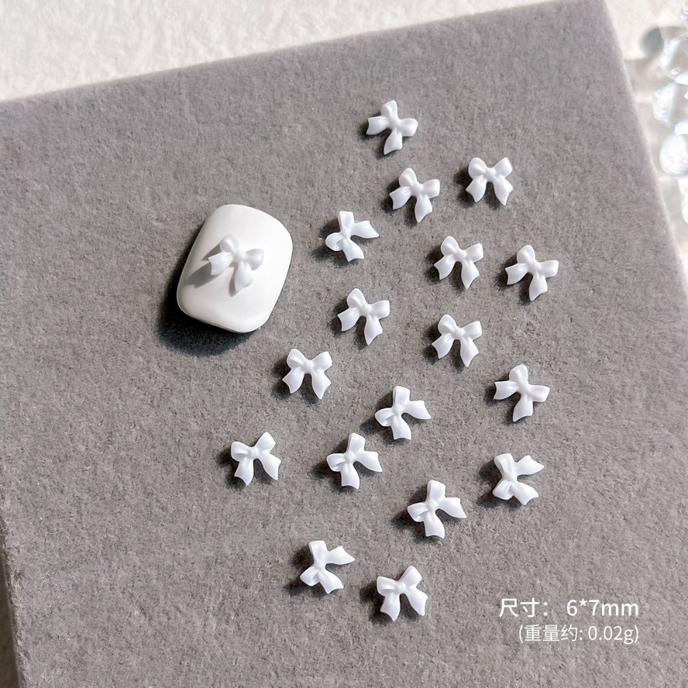美甲小蝴蝶結飾品 美甲迷你蝴蝶結飾品 蝴蝶結美甲 樹脂蝴蝶結 領結飾品 美甲小飾品 美甲小蝴蝶結 指甲蝴蝶結 領結-規格圖7