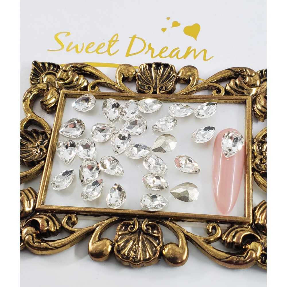 6*8mm水滴【五顆】