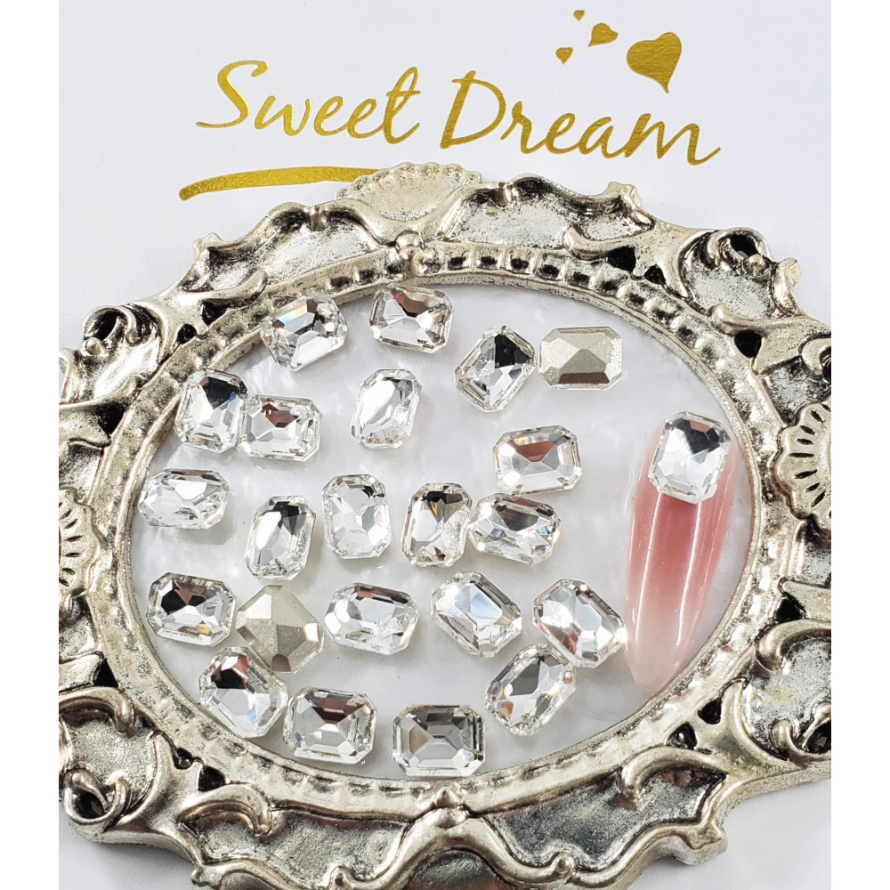 【美甲白鑽】尖底異形鑽。白尖底鑽。美甲尖底白鑽。透明白大鑽。美甲立體大鑽。愛心鑽。美甲堆鑽。堆鑽材料。指甲鑽飾-規格圖8