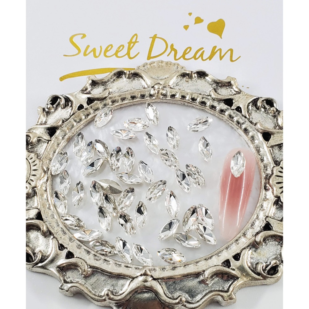 【美甲白鑽】尖底異形鑽。白尖底鑽。美甲尖底白鑽。透明白大鑽。美甲立體大鑽。愛心鑽。美甲堆鑽。堆鑽材料。指甲鑽飾-規格圖8