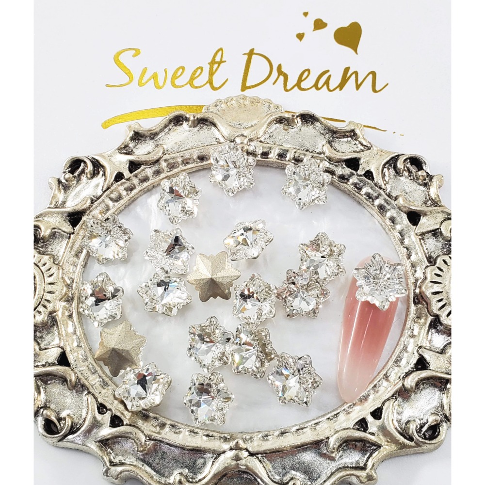 10mm雪花【五顆】*大*