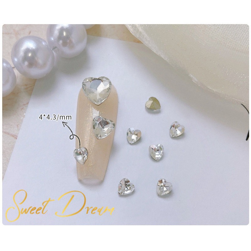 【美甲白鑽】尖底異形鑽。白尖底鑽。美甲尖底白鑽。透明白大鑽。美甲立體大鑽。愛心鑽。美甲堆鑽。堆鑽材料。指甲鑽飾-規格圖8