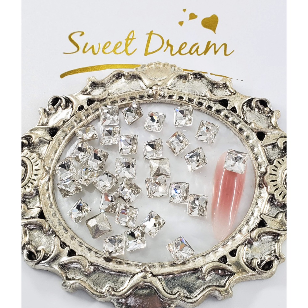 【美甲白鑽】尖底異形鑽。白尖底鑽。美甲尖底白鑽。透明白大鑽。美甲立體大鑽。愛心鑽。美甲堆鑽。堆鑽材料。指甲鑽飾-規格圖8