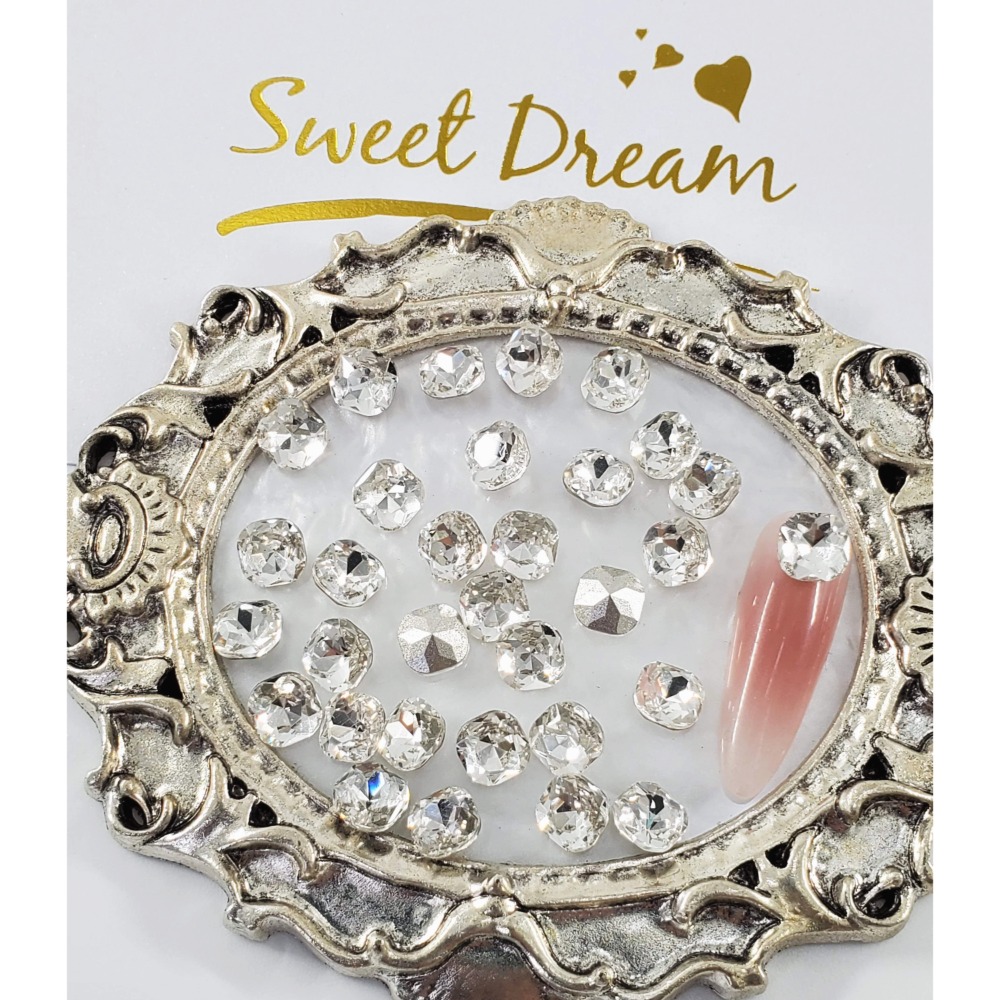 【美甲白鑽】尖底異形鑽。白尖底鑽。美甲尖底白鑽。透明白大鑽。美甲立體大鑽。愛心鑽。美甲堆鑽。堆鑽材料。指甲鑽飾-規格圖8