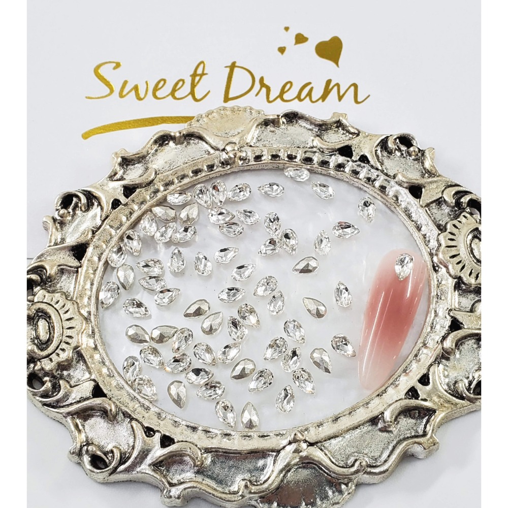 【美甲白鑽】尖底異形鑽。白尖底鑽。美甲尖底白鑽。透明白大鑽。美甲立體大鑽。愛心鑽。美甲堆鑽。堆鑽材料。指甲鑽飾-規格圖8