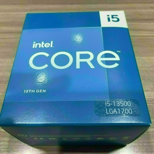 售 全新未拆封 英代爾 Intel Core i5-13500中央處理器 CPU台灣代理商貨。 - 金姆指工作室