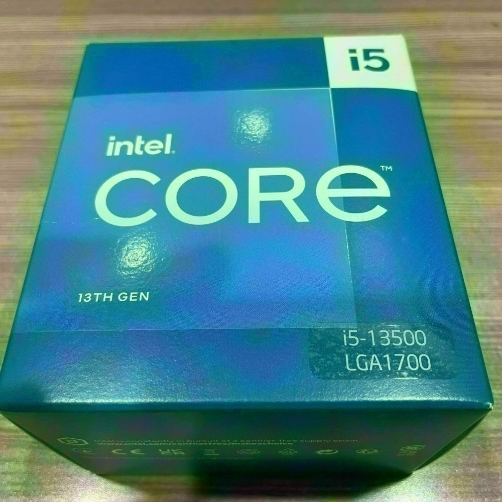 售 全新未拆封 英代爾 Intel Core i5-13500中央處理器 CPU台灣代理商貨。