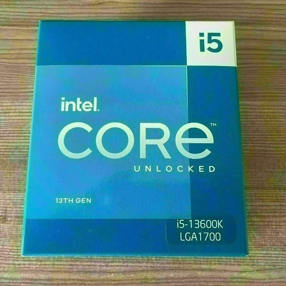 售全新未拆封英代爾Intel Core i5-13600K中央處理器CPU台灣代理商貨