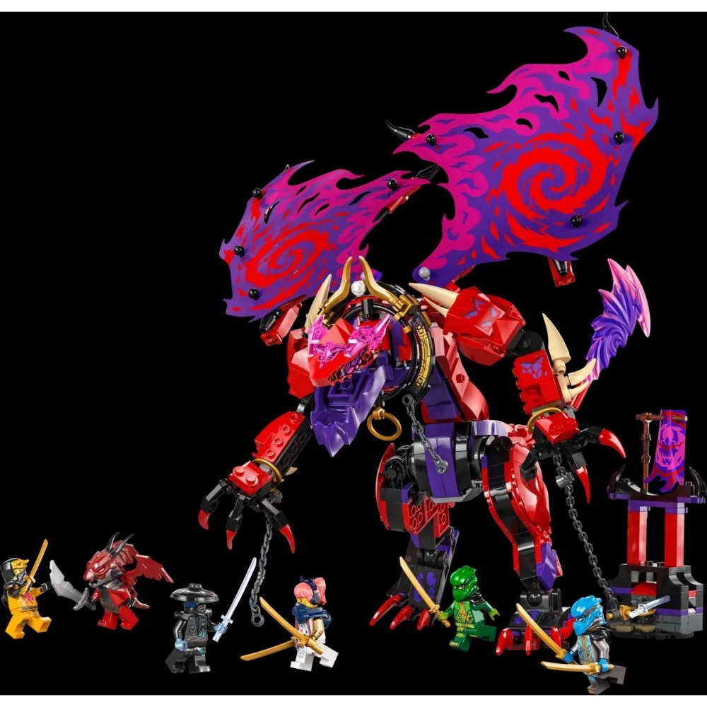 樂血高校🔥現貨!! 【LEGO樂高】 71832 混沌龍雷牙 旋風忍者系列-細節圖3