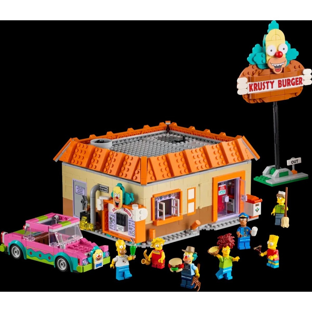 樂血高校🔥現貨!! 【LEGO樂高】10352The Simpsons™：Krusty 漢堡店-細節圖3