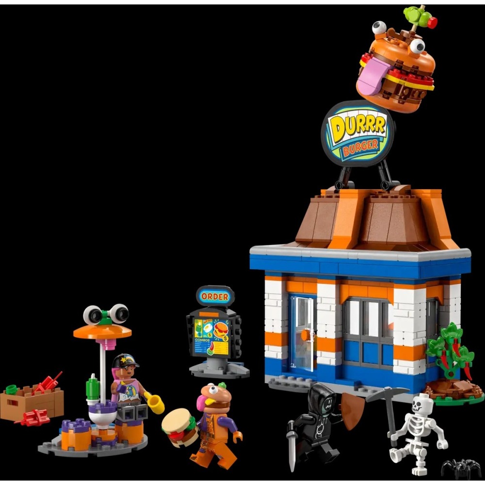 樂血高校🔥現貨!! 【LEGO樂高】77076 Durrr Burger Restaurant-細節圖3