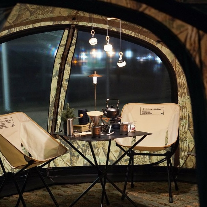 【优職人 2椅1桌】Neighborhood Helinox 22SS HX HP-CAFE TABLE 咖啡桌-細節圖2