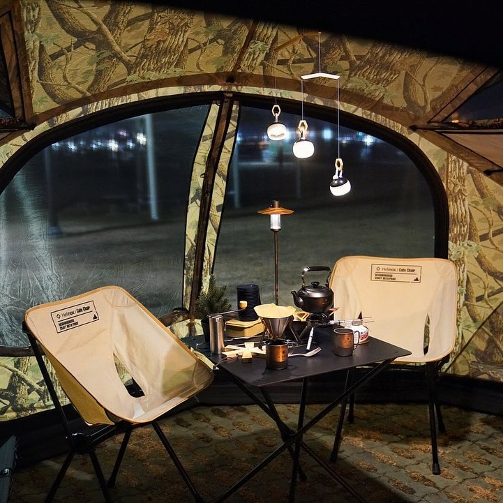 优職人2椅1桌】Neighborhood Helinox 22SS HX HP-CAFE TABLE 咖啡桌 