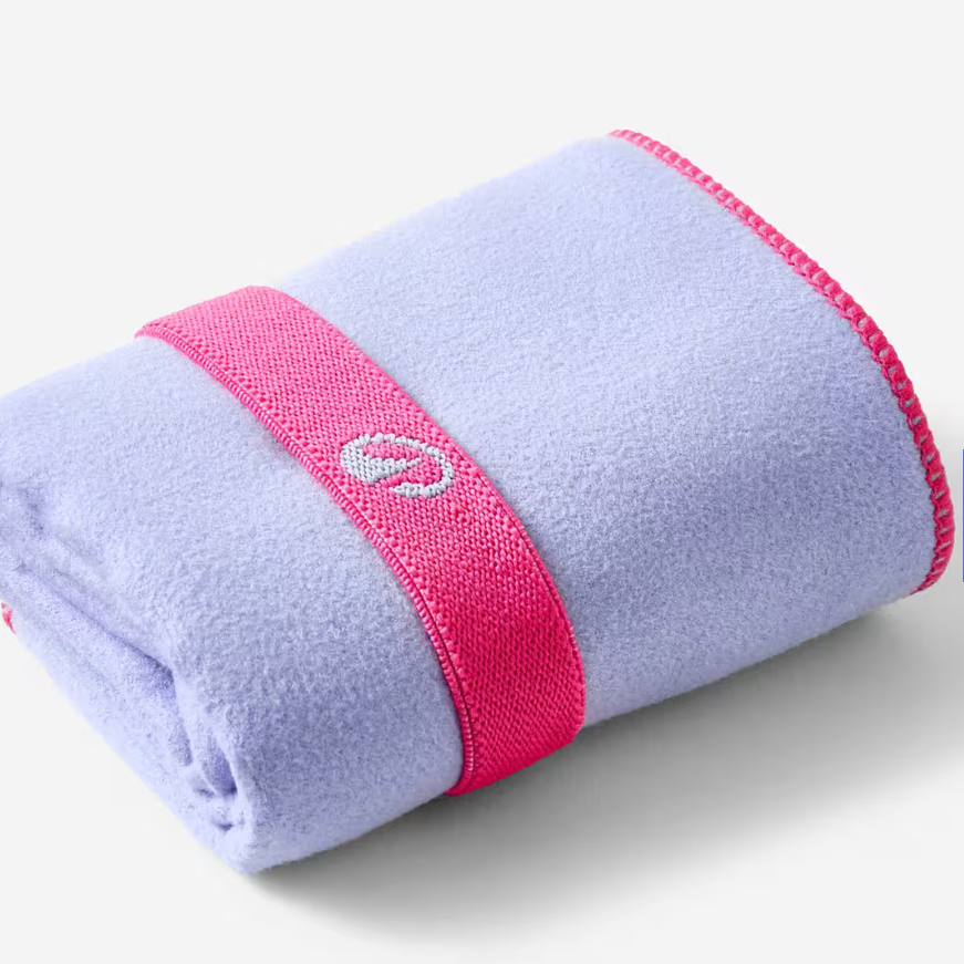 微纖維毛巾 S 號 39 x 55 cm - 淺紫色