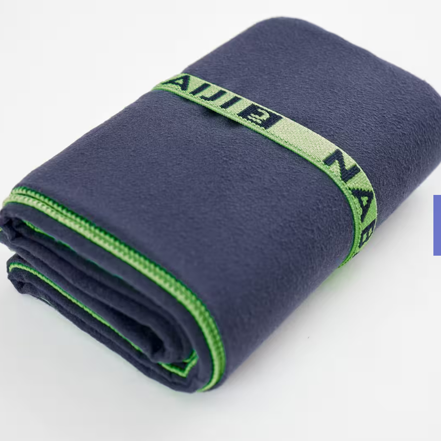 微纖維游泳毛巾 M 號 60 x 80 cm - 深藍色