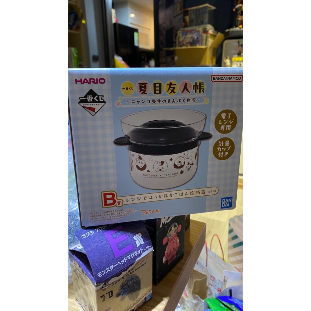 一番賞 貓咪老師 B賞 炊飯具 可微波 現貨 夏目友人帳 貓咪老師的滿腹便當 全新-細節圖3