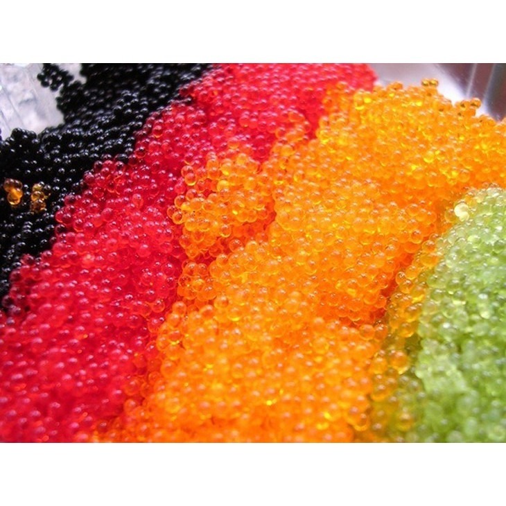 【蝦鮮生蟹小姐】芥末魚卵(魚子)-綠   一盒500克    柳葉魚卵顆顆爽脆    **每盒300元**-細節圖2