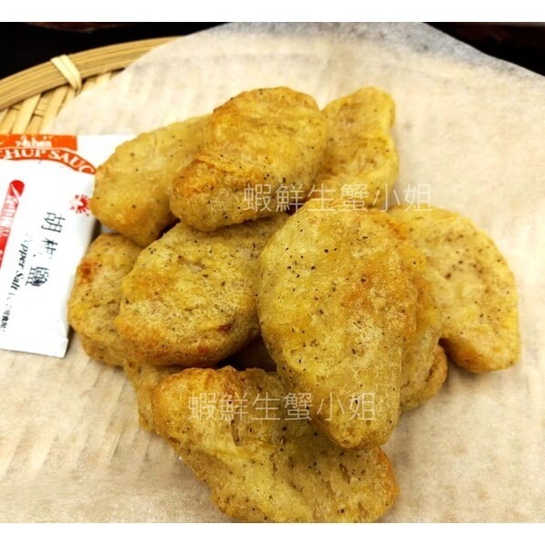 【蝦鮮生蟹小姐】經典雞塊    一公斤裝 一包約50塊 *超高含肉比率 外酥內嫩！ **每包195元**-細節圖2