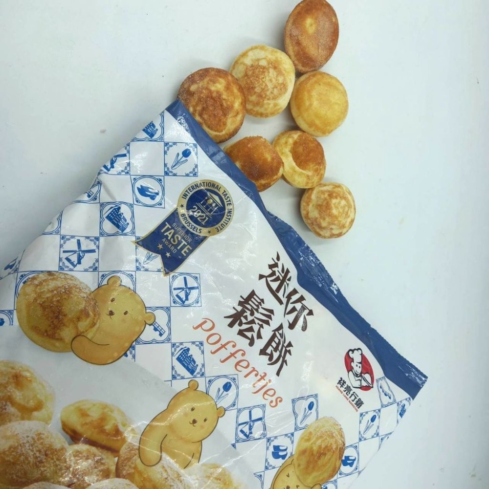 【蝦鮮生蟹小姐】迷你鬆餅 500克/包 一包約59粒 濃郁的奶油香氣！ **每包225元**-細節圖2