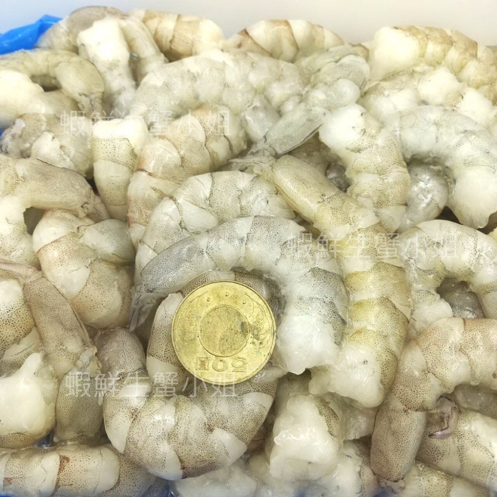 【蝦鮮生蟹小姐】白蝦仁-未彭發 31/35  2kg/盒  *嚴選新鮮白蝦.天然無膨發！ *每盒1200元*-細節圖4