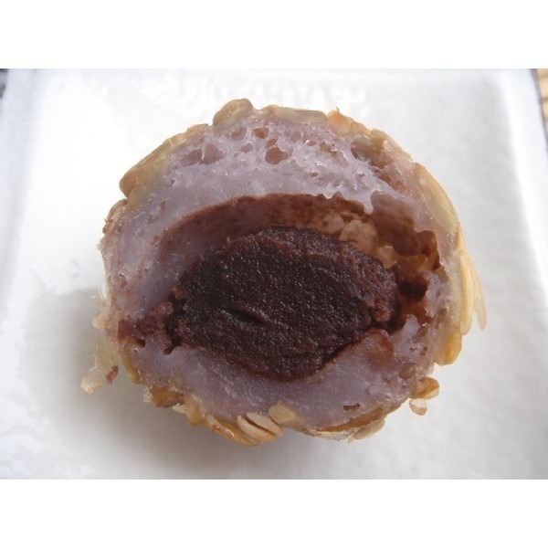 【蝦鮮生蟹小姐】彩虹果 12入/*外皮是南瓜子.內餡為紅豆泥!**每盒110元**-細節圖4