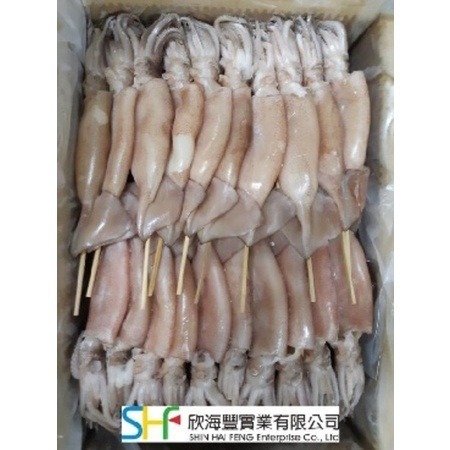 【蝦鮮生蟹小姐】魷魚串  XL  240-270克    一包10隻裝    肉質Q彈鮮美 ！  **每包950元**-細節圖2