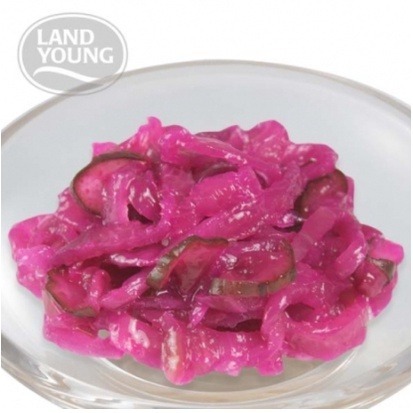 【蝦鮮生蟹小姐】越乃華 (蘿蔔絲) 1000克/包  ✔天然梅汁浸染出酸甜，香美中透著雋永的甘鮮。 **每包180元**-細節圖2