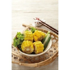 【蝦鮮生蟹小姐】玉米塊   一包3000克/包  * 非基因改造，自然清甜! **每包330元**-細節圖2